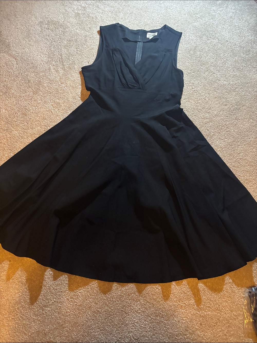 Unique Vintage black dress
